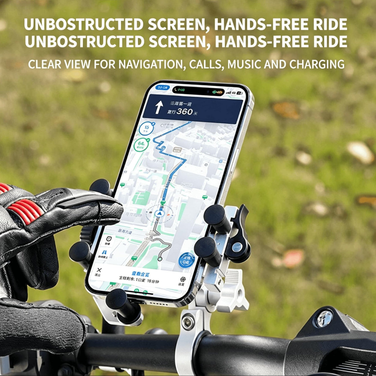 MOXEN Titan X - CNC Aluminum Phone Mount