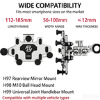 MOXEN Titan Pro - CNC Aluminum Phone Mount Plus