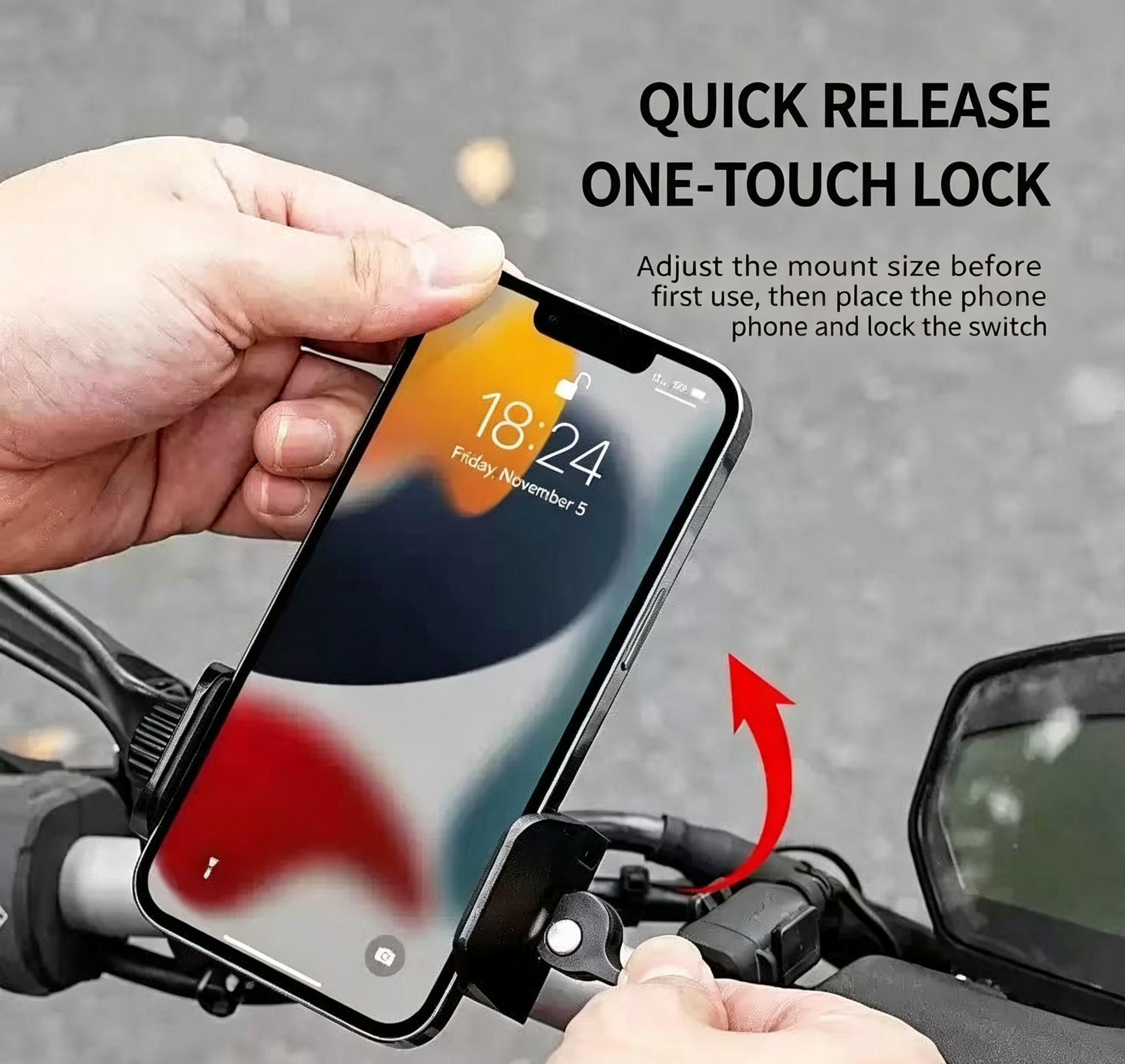 MOXEN Titan Pro - CNC Aluminum Phone Mount MINI