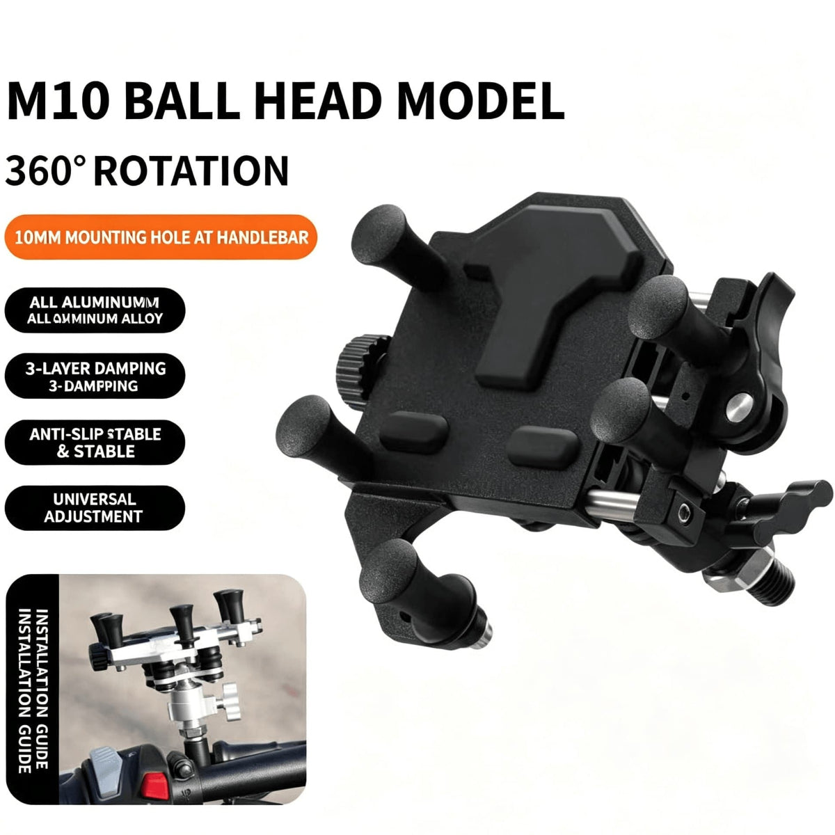MOXEN Titan X - CNC Aluminum Phone Mount