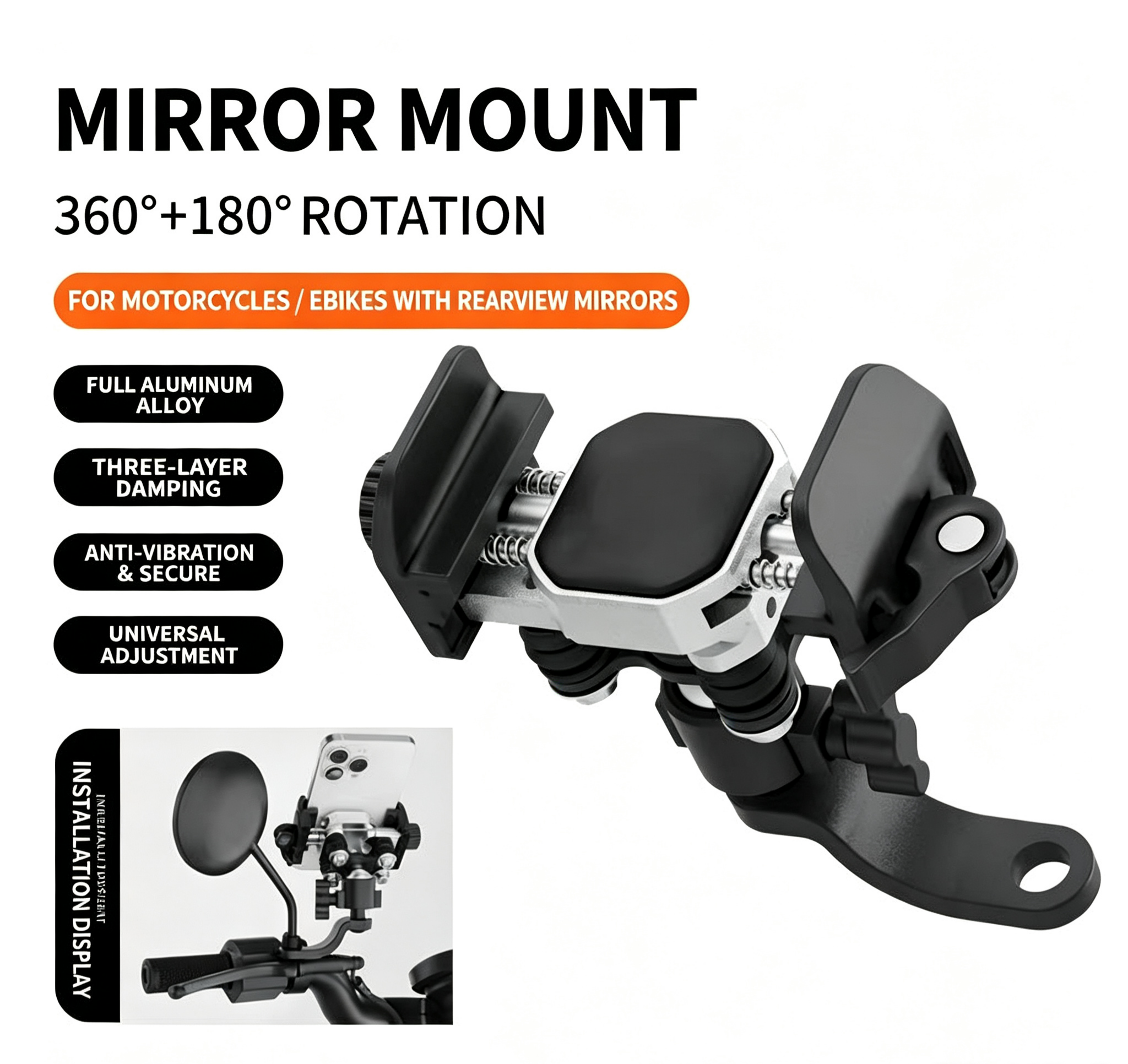 MOXEN Titan Pro - CNC Aluminum Phone Mount MINI