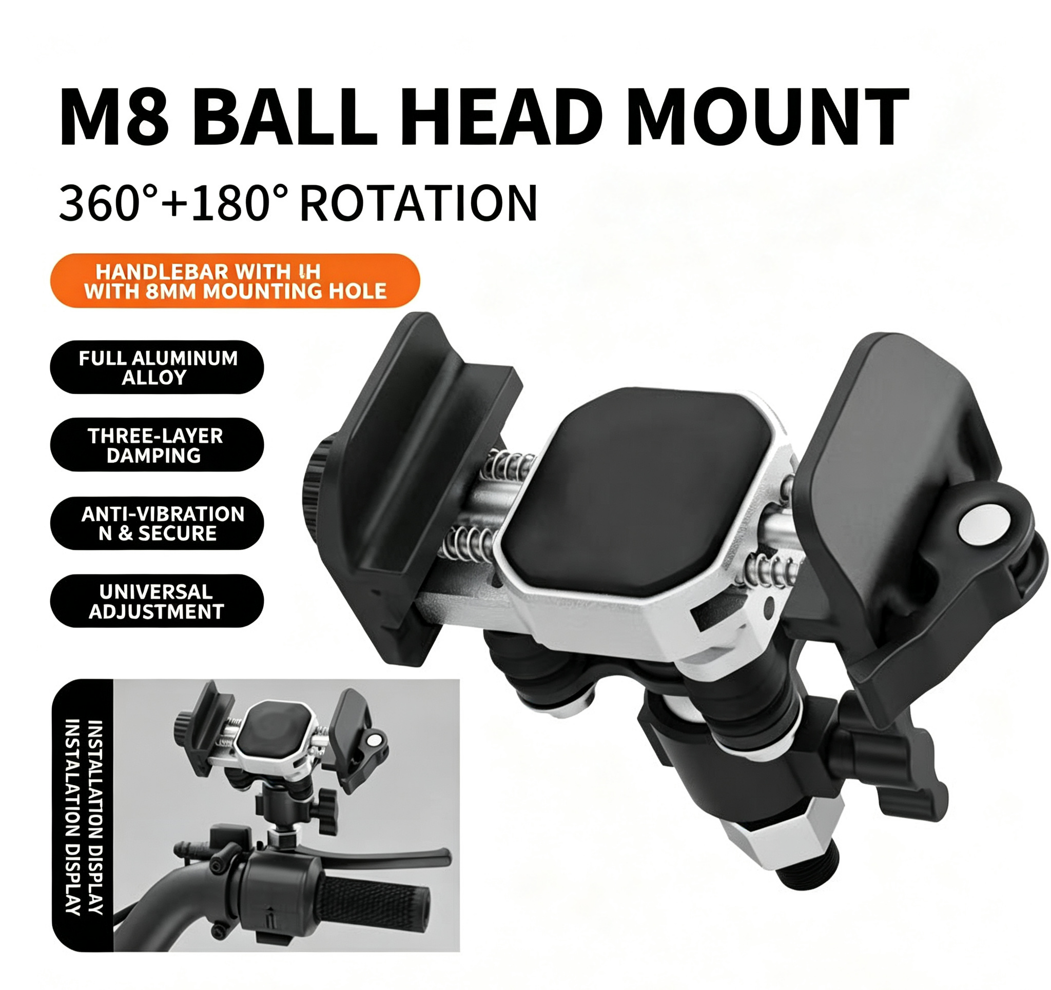MOXEN Titan Pro - CNC Aluminum Phone Mount MINI