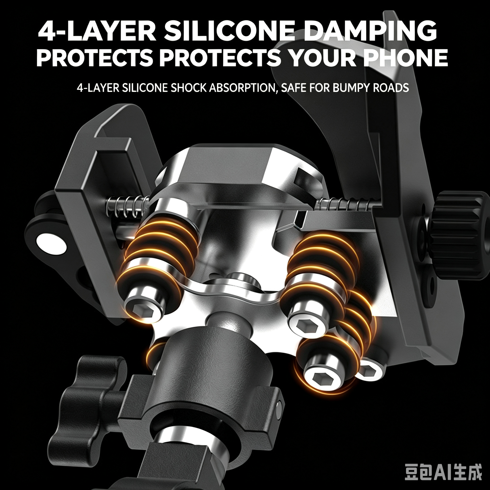 MOXEN Titan Pro - CNC Aluminum Phone Mount MINI Pro