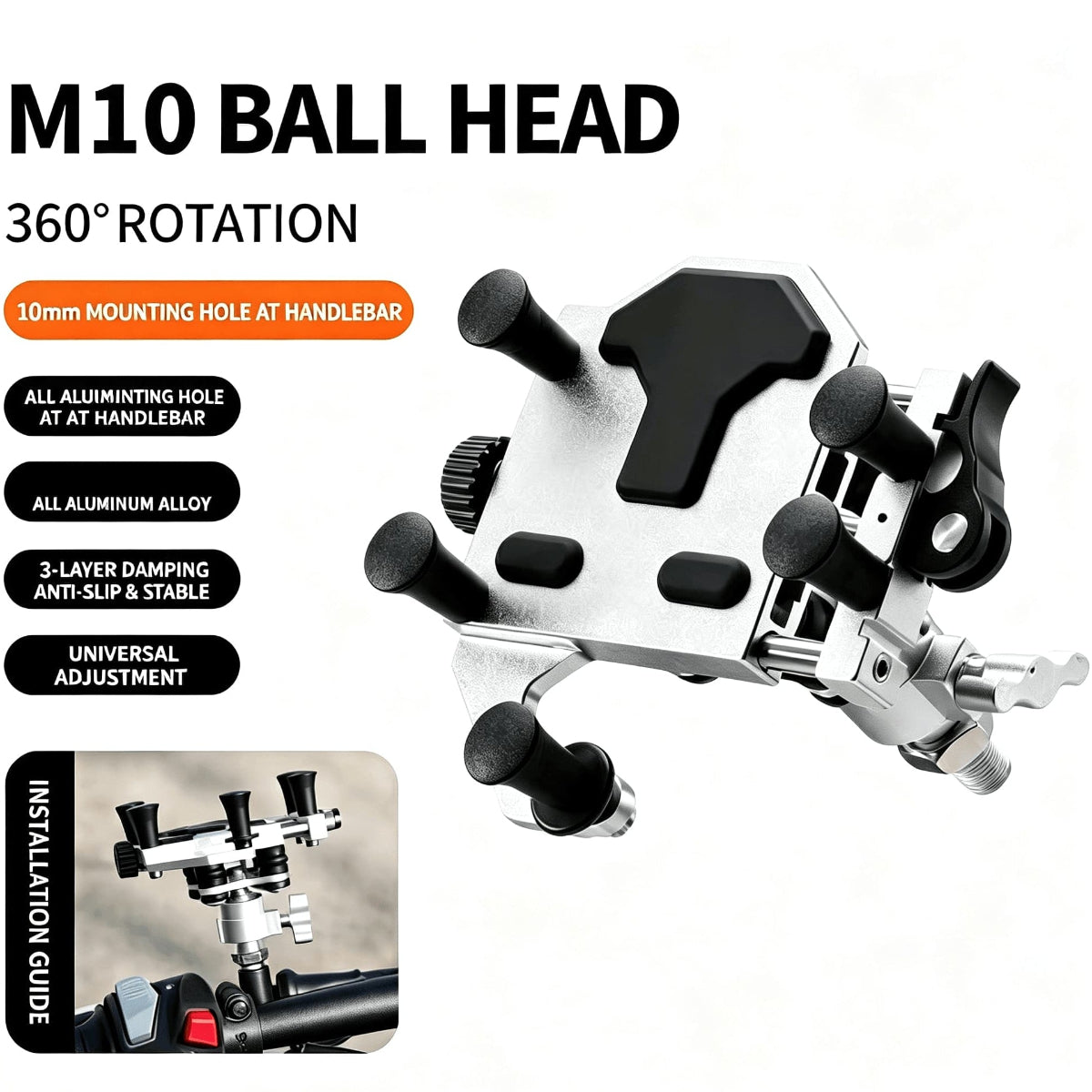 MOXEN Titan X - CNC Aluminum Phone Mount