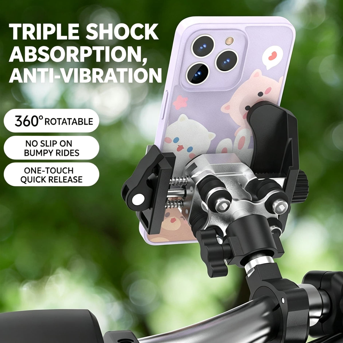 MOXEN Titan Ultra - CNC Aluminum Phone Mount