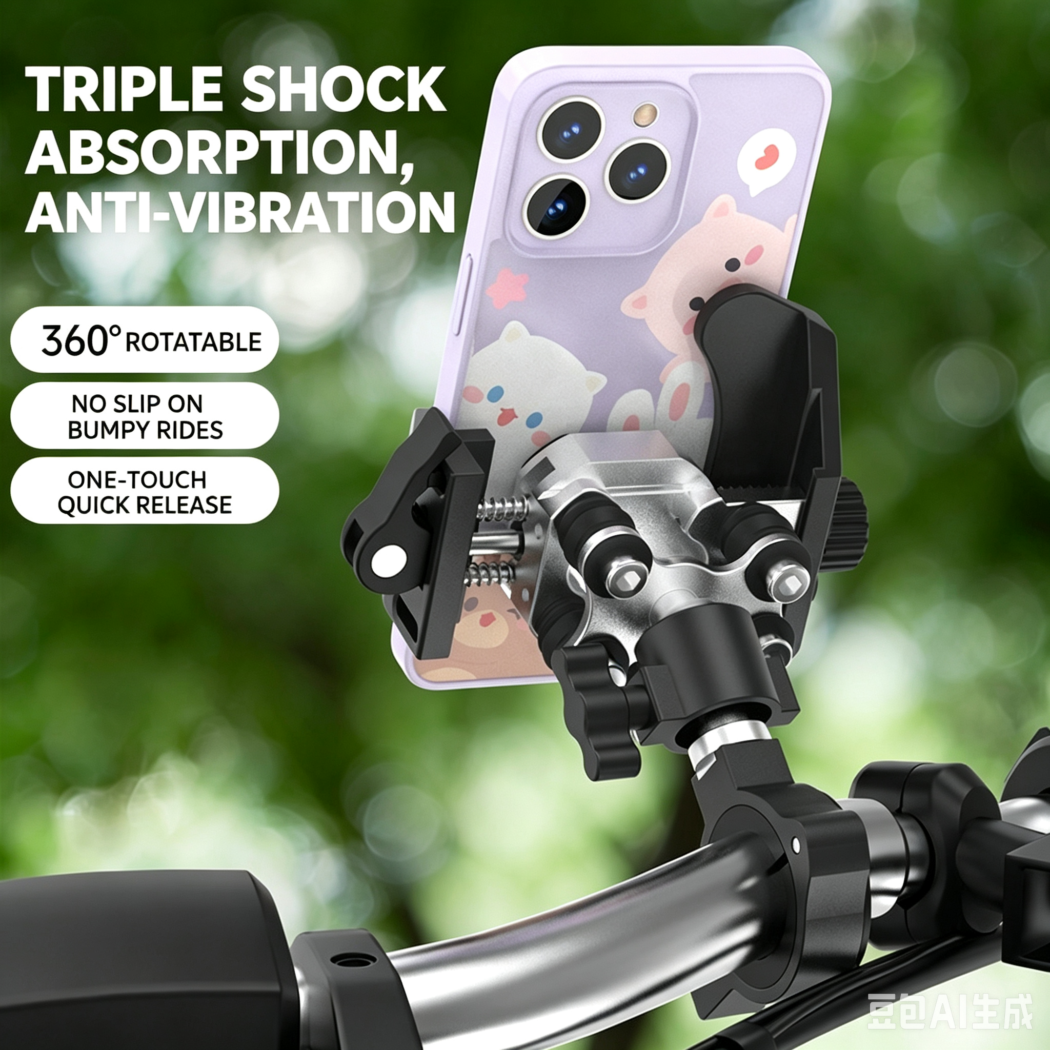 MOXEN Titan Pro - CNC Aluminum Phone Mount MINI Pro